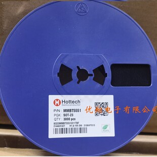 Hottech SOT-23贴片三极管SS8050/8550/MMBT5401/5551 Y1Y2 G1 2L