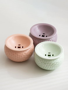 陶瓷建水茶洗带盖茶渣缸高颜值杯洗水盂茶台过滤废水缸茶道零配件