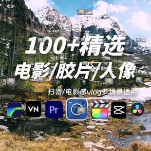 blackmagic camer相机直出LUT高级电影感人像胶片古风iPhone预设