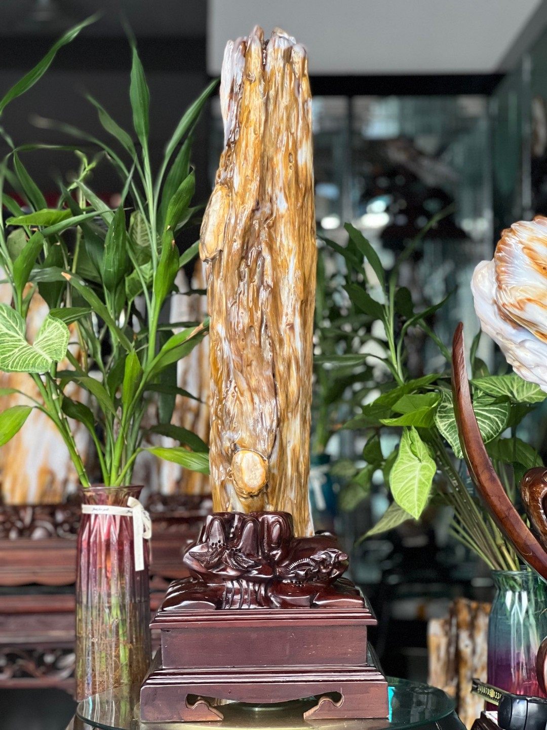 树化玉硅化木摆件冰种木化石128834客厅木化玉缅甸树化石客厅奇石,家居饰品,装饰摆件,淘宝优惠券,粉丝福利购,淘宝优惠卷