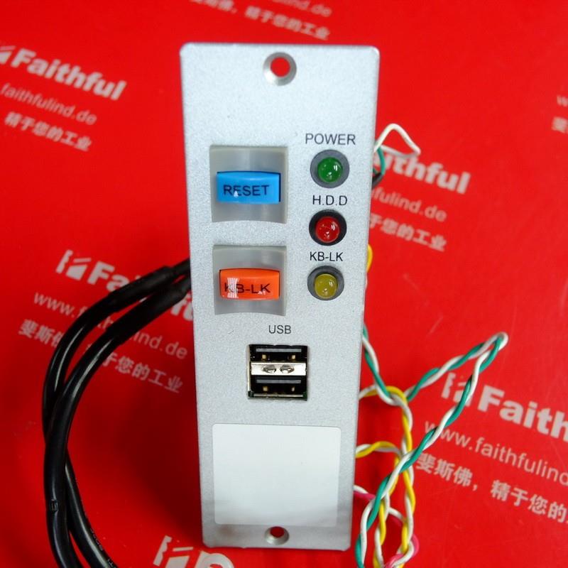 Beckhoff C5102-0030 倍福全新工控机启动开关 RESET KB-LK P询价