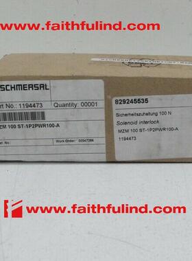 Schmersal 101194473 施迈赛全新安全开关 MZM100ST-1P2PWR10询价