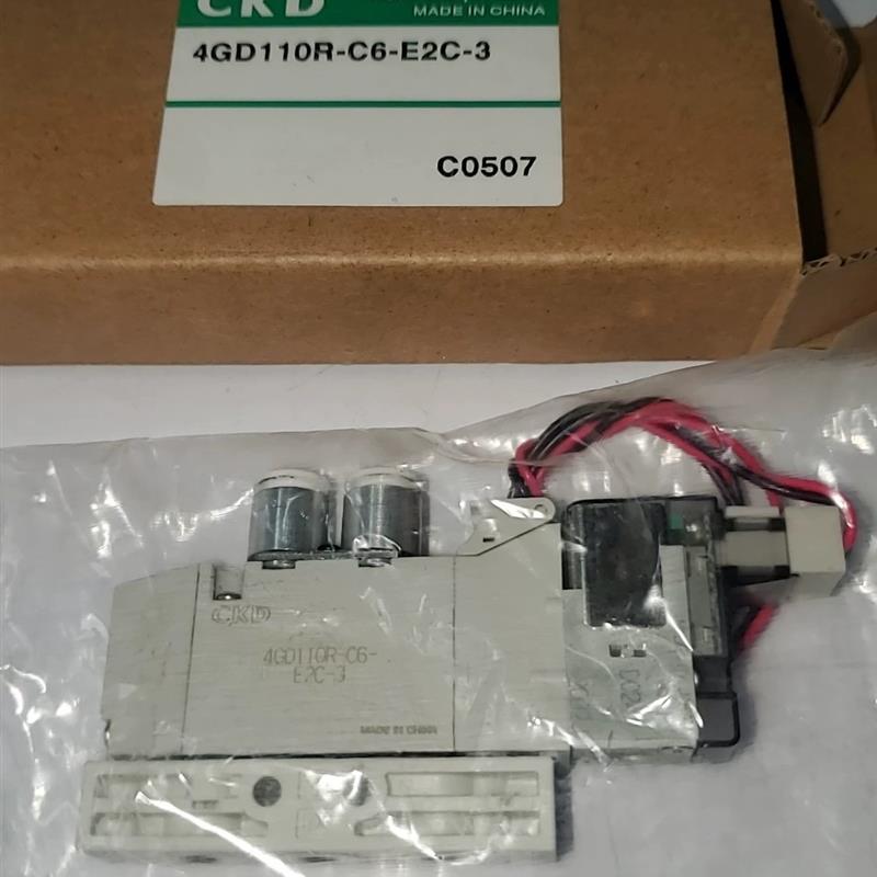 CKD电磁阀4GD110R-C6-E2C-3全新原装 现货询价