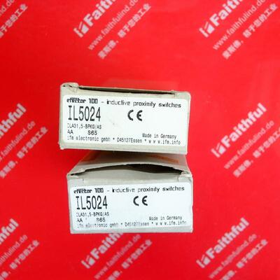 IFM IL5024 易福门全新电感式接近开关 ILA31.5-BPKG/AS询价