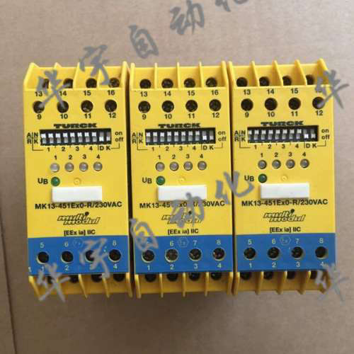 MK13-451EX0-R/230VAC MK13-451EXO-R/230VAC 图尔克安全栅议价