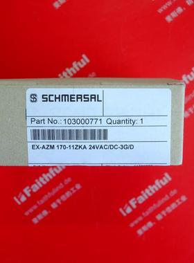 Schmersal 103000771 施迈赛开关 EX-AZM170-11ZKA 24VAC/DC-询价