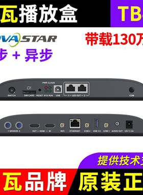 诺瓦播放盒TB40 同步异步全彩LED显示屏广告无线NOVA多媒体播放器