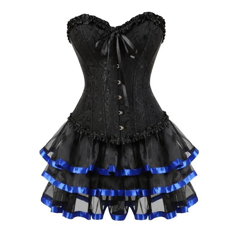 【上衣+裙子】婚纱新娘礼服宫廷塑身衣透气超薄束身衣抹胸式上衣