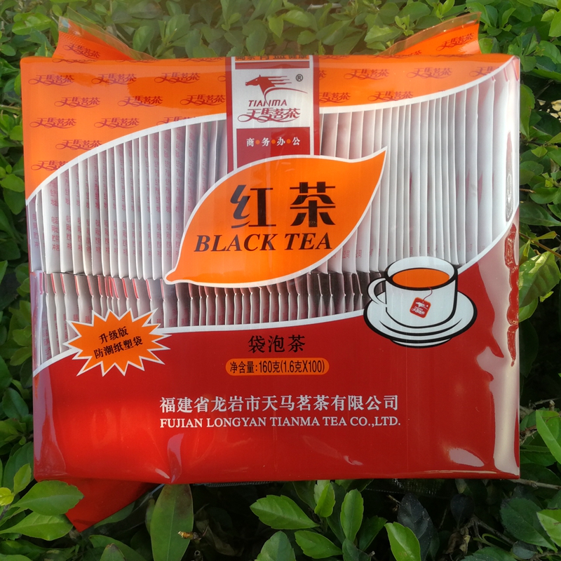 红茶包奶茶店用小包红茶茶叶 袋装小包一次性每袋100小包酒店饭