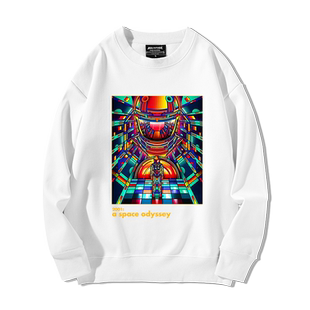 斯坦利库布里克电影2001：A Space Odyssey太空漫游圆领卫衣外套