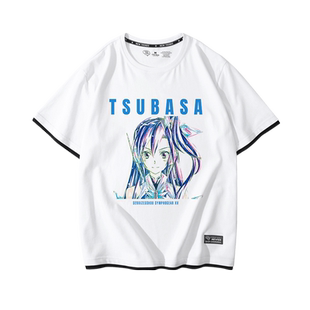 动漫战姬绝唱短袖T恤衫SYMPHOGEAR周边日系男女纯棉半截袖上衣服