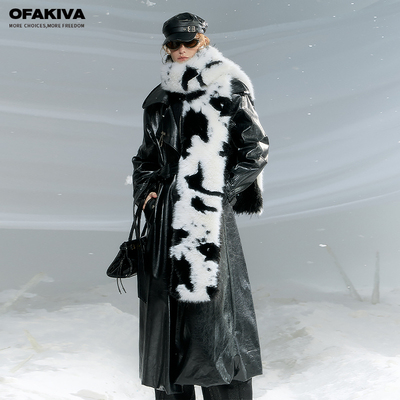 ofAkiva毛感皮草秋冬氛围感围巾