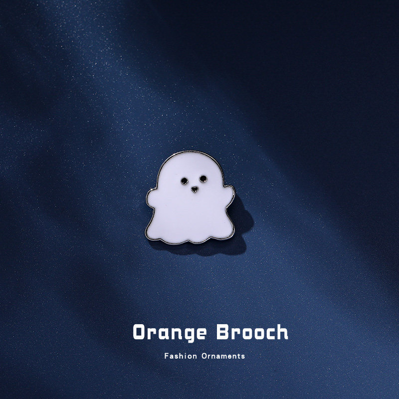 小老虎胸针卡通万圣节幽灵别针本命年可爱徽章男书包情侣配饰潮女