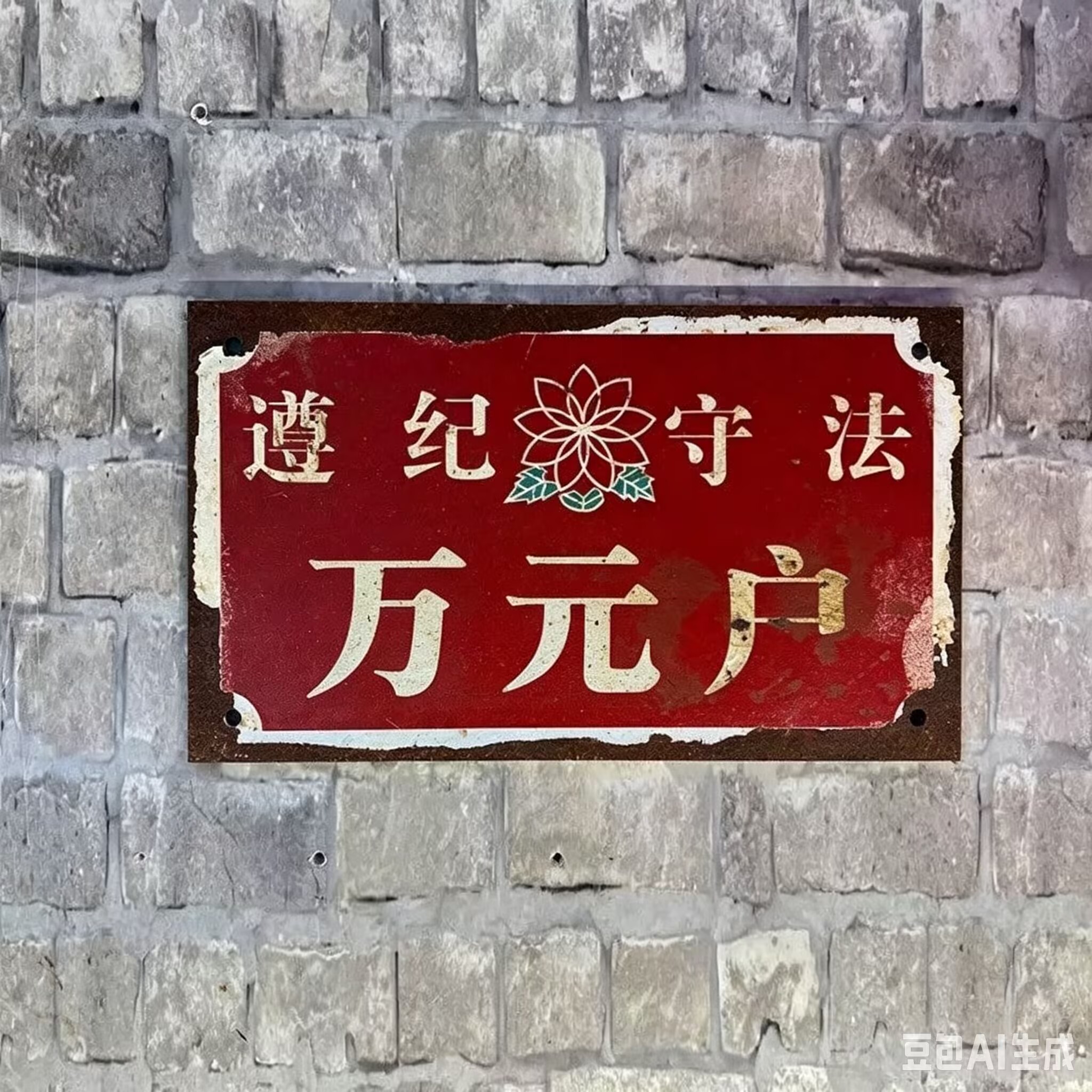 复古怀旧7890年代金属门牌餐广告牌/标识牌