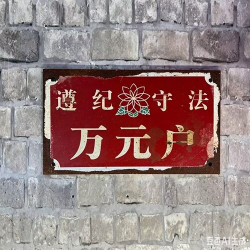 复古怀旧7890年代金属门牌餐饮火锅店场景装饰布置老物件定制
