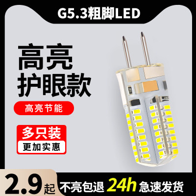 G5.3粗脚插脚LED节能省电小灯泡