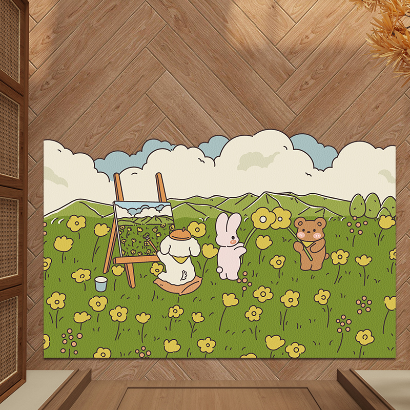 入户门垫进门门口防水脚垫可擦