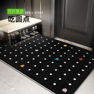 现代简约丝圈入户门地垫进门蹭土耐磨耐脏脚垫可裁剪除尘免洗地毯