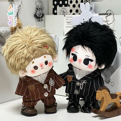 10cm/20cm娃衣棉花娃娃衣服毛绒玩具西装熊仔绅士休闲套装典礼服