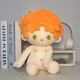 光与夜之恋正版同人周边夏鸣星宝宝30CM坐姿白皮棉花娃娃送人礼物