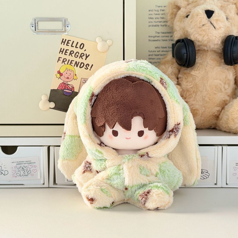 星河颂歌20cm棉花娃娃衣站姿正常体替换无属性公仔玩偶衣服