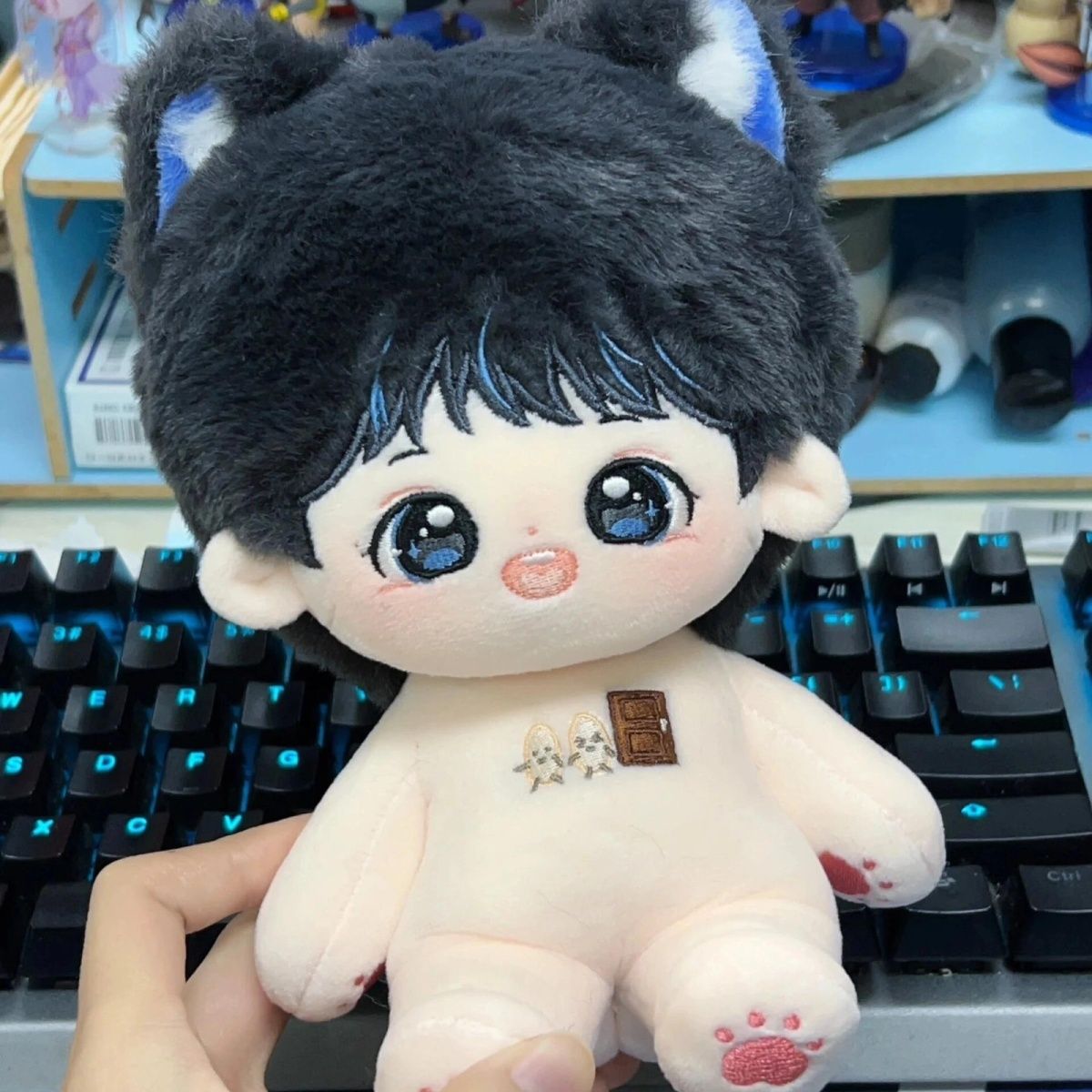 周深周边同人星门棉花娃娃20cm