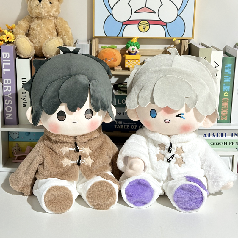 策策虎40厘米棉花娃娃秋冬娃衣暖融融套装坐姿一番赏无属性玩偶服