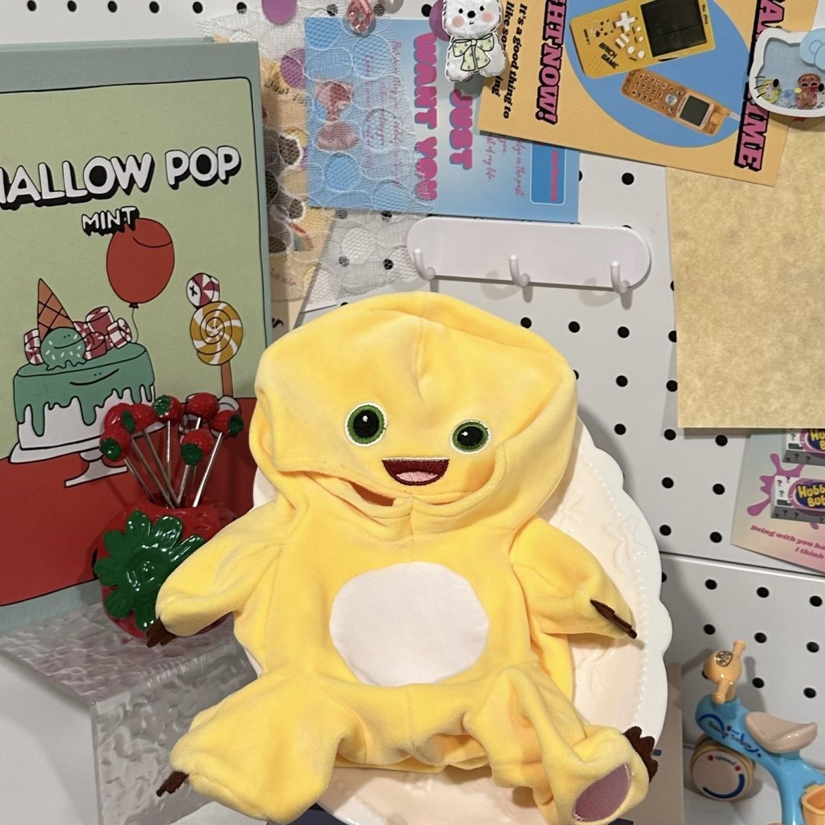 原创BanG Dream MyGO 千早爱音奶龙娃衣属性唐音30cm棉花娃娃玩偶