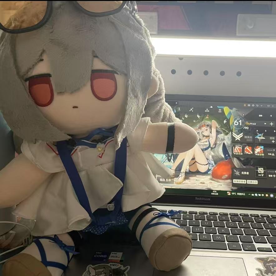 明日方舟斯卡蒂主图衣30cm斯卡蒂专属娃衣30cm娃衣