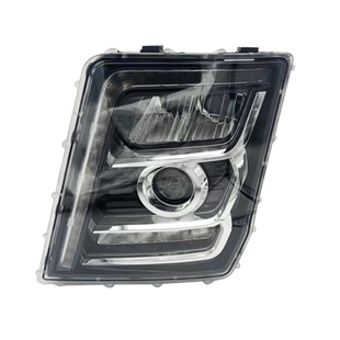 适用于陕汽德龙X5000大灯总成改装透镜led超亮前照灯远近光组合灯