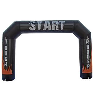 充气展览帐篷传媒广告宣传帐篷喷绘写真五边形LOGO充气拱门定制