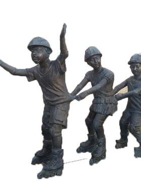 铸铜人物雕塑步行街铜人校园人物雕像真人名人肖像铜雕景观雕塑厂