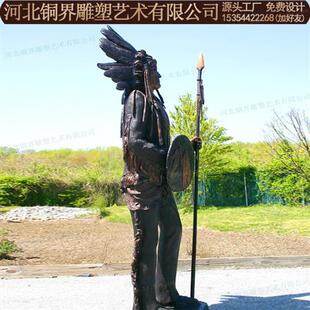 少数民族人物铸铜雕塑民族文化主题铜雕人物全身像半身像青铜雕塑