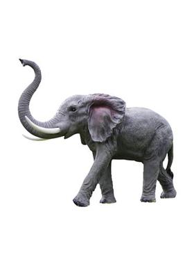 售楼部户外仿真大象雕塑景区庭院草坪商场门口河马骆驼动物大摆件
