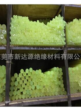 .PU棒聚碳酸酯棒优力胶棒弹簧棒软质棒材浅黄色黄色PU棒