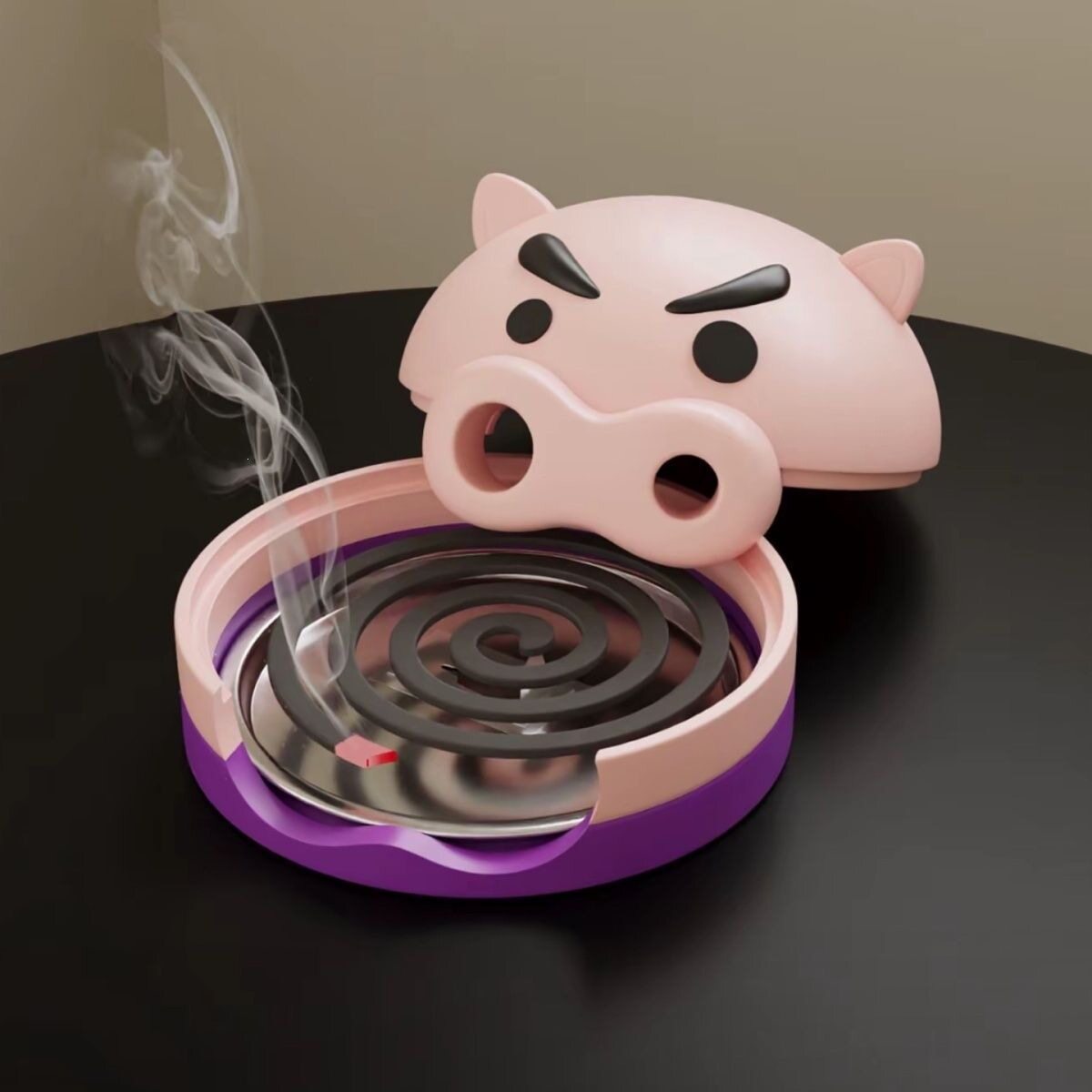 【新品】搪胶小猪肥嘟嘟左卫门蚊