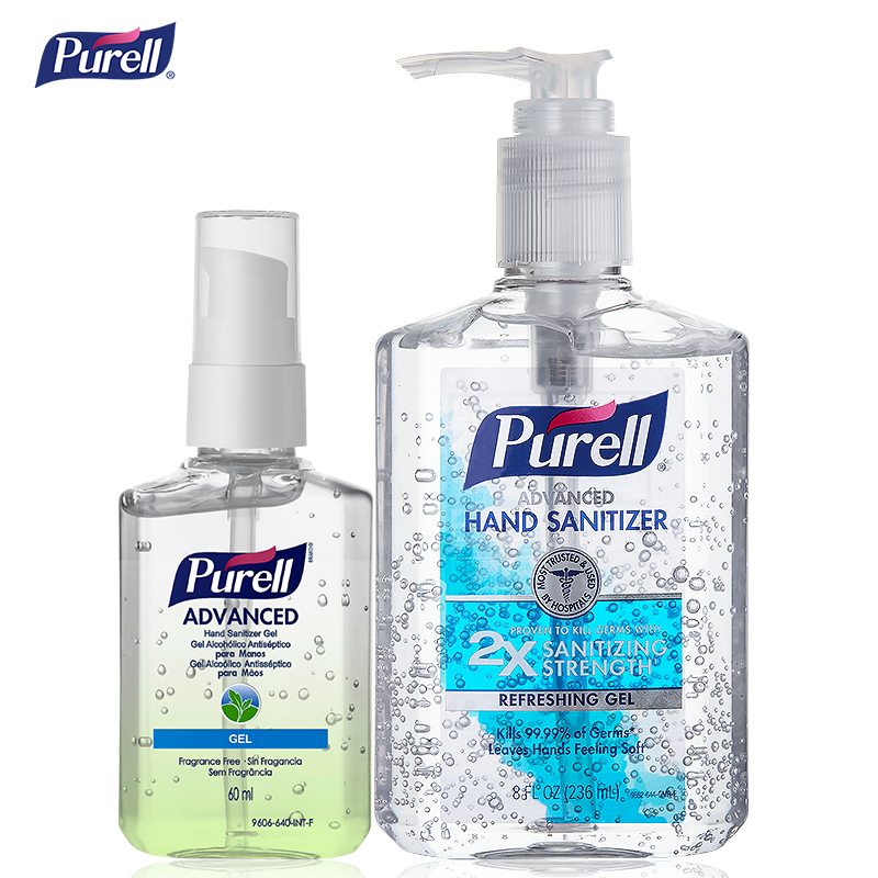 普瑞来purell消毒凝胶免洗洗手液