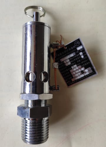 宁波甬安0.22MPa安全阀YA28X6T/15江阴滨江卧式WS-150YDA灭菌器