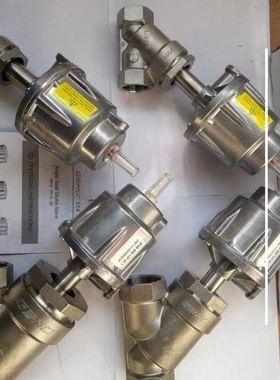 山东新华制药机器德国罗纹气动阀盖米角座阀514S25D137511