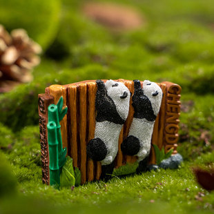 七喜双好冰箱贴大熊猫名场面创意可爱卡通旅游纪念品装 饰小礼品