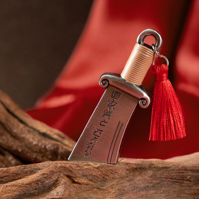 川军大刀冰箱贴建川博物馆联名款金属纪念冰箱贴