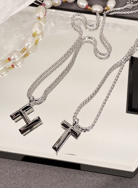 项链字母简约小众项链