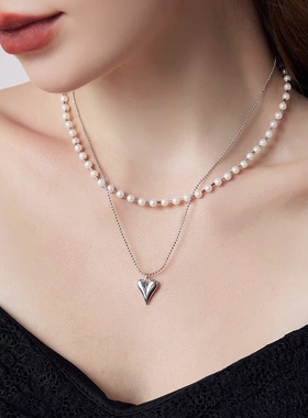 欧比雅比轻奢小众复古珍珠项链