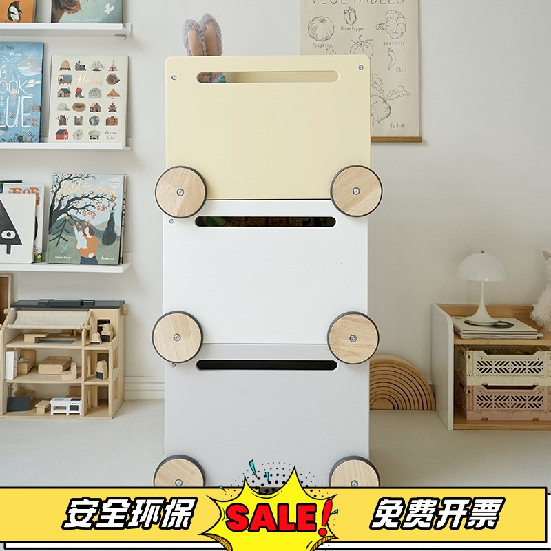 儿童过家家超市小推车玩具宝宝商店货架售货摊仿真购物木质男女孩