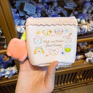 2025春日漫月七宝可爱卡通印花随身便携卡包零钱包化妆包收纳小包