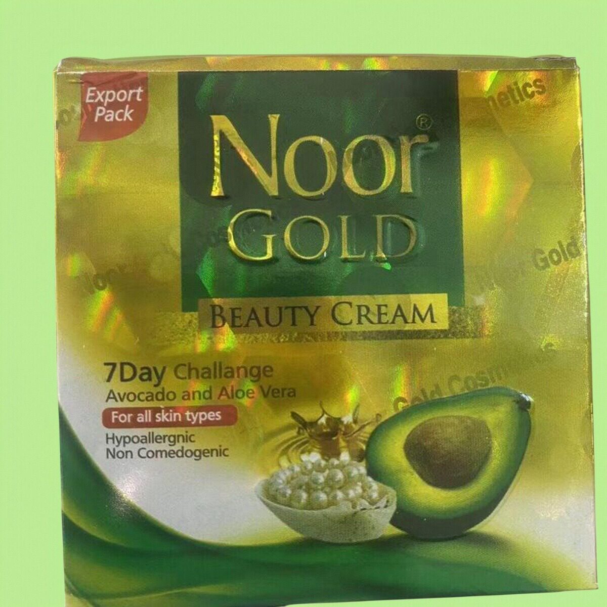 南非牛油果蜂蜜面霜美斑美提白丽斑专用强效保真正品进口noorgold