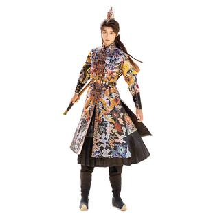 慕夏【明●千户】汉服男女罩甲飞鱼服明制曳撒贴里百搭外套仿妆花