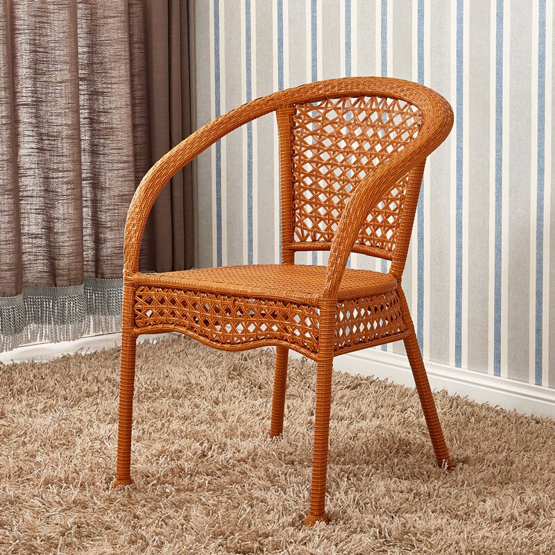 Vine chair balconyy table and chair casual combination thre