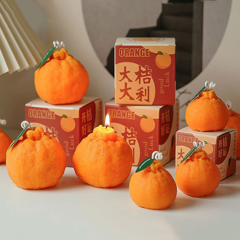 创意伴手礼大吉大利蜡烛