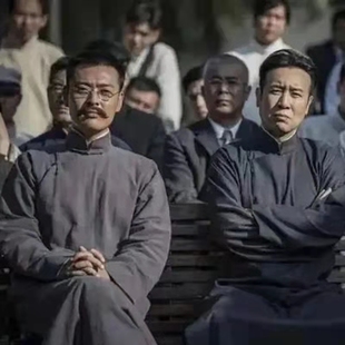 民国长衫觉醒话剧大褂话剧影视舞台相声表演道具演出服装中式长袍